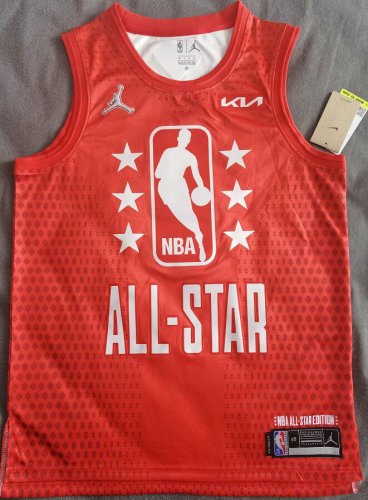 0 Tatum 2022 All star game jersey red